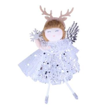 Imagem de Enfeite Anjinho 14.5Cm Cazza Dourado