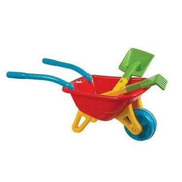 Imagem de Big Carriola Infantil Com Acessórios Brinquedo Completo - Magic Toys