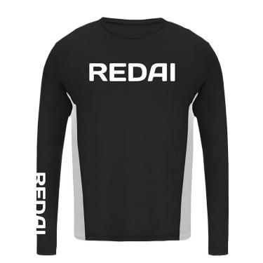 Imagem de Camiseta De Pesca Team Manga Longa Chumbo - Redai-Masculino
