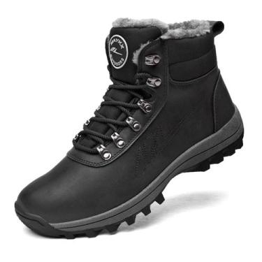 Imagem de Botas de neve Artlea Winter impermeáveis para mulheres/homens, marrom 