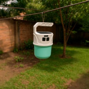 Imagem de Lanterna Lampião LED Recarregável Camping Pesca Casa