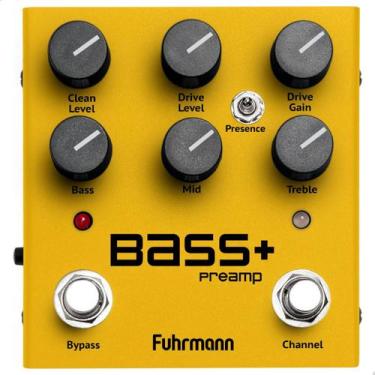 Imagem de Pedal de Efeito Bass+ Pre Amp - Fuhrmann