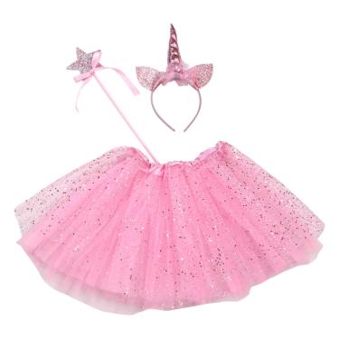 Imagem de Kit Fantasia Infantil Play&Fun Unicórnio 3 Peças - Item Sortido
