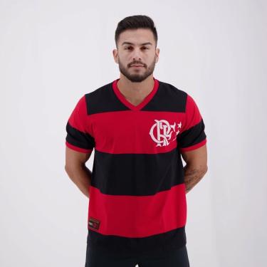 Imagem de Camisa Flamengo Retrô Libertadores Masculina-Masculino