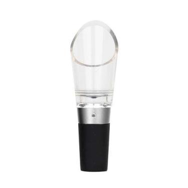 Imagem de Aerador de Vinho Aluminio Silicone Policarbonato Prata -Fracalanza, 3 