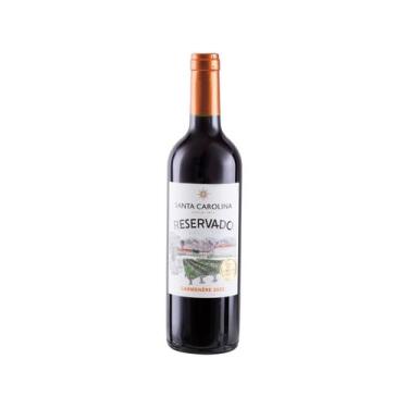 Imagem de Vinho Tinto Seco Santa Carolina Reservado Carmenere Chile 750ml, Seco,