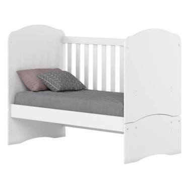 Imagem de Berço/Mini Cama Grade Fixa 2 Níveis de Altura Henn Bala de Menta, Bran