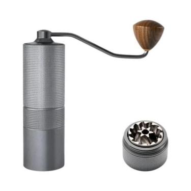 Imagem de Moedor De Café Manual Ajustável Em Aço Inoxidável CNC Profissional Par