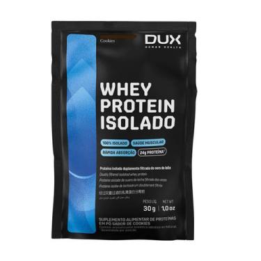 Imagem de Whey Protein Isolado - 1 Sachê 27g Cookies - Dux Nutrition