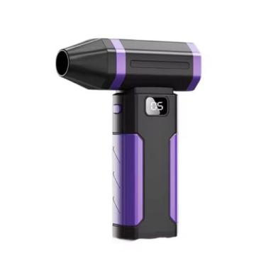 Imagem de Mini Soprador Jet Turbo Potência Recarregável USB Roxo/Cinza - Pari