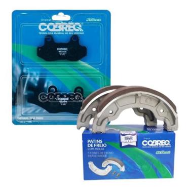 Imagem de Pastilha Dianteira E Lona De Freio Fazer 250 2006 2007 2008 - COBREQ
