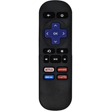 Imagem de Controle Remoto para Receptor Roku express Streaming Hbo Netflix - lel