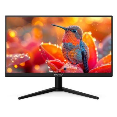 Imagem de Monitor InfoTech 19 Pol LED HD: Conexao HDMI e VGA Slim