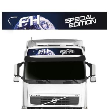 Imagem de Faixa Volvo Fh Special Edition 540 Adesivo Quebra-Sol Teto - SPORTINOX