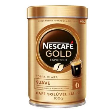 Imagem de Café Solúvel Nescafe Gold Intensidade 6 Espresso Suave 100g - - Nescaf
