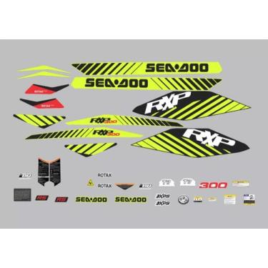 Imagem de Kit Adesivo Compatível Jet Ski Seadoo RXP 300 2016 - SPTS