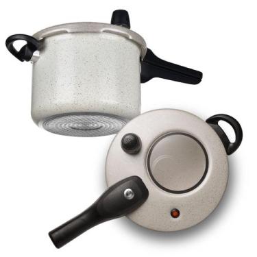 Imagem de Panela de Pressão MTA 4,5L Indução Fechamento Externo Cerâmica