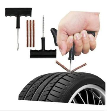 Imagem de Kit Reparo Remendo Pneu sem Câmera 6 Peças - Bestfer