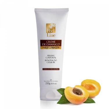 Imagem de Creme Gomagem Esfoliação Corporal Damasco 250g Peel Line