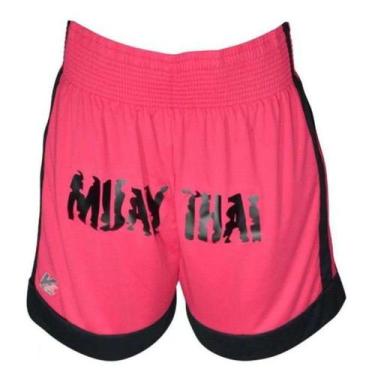 Imagem de Calção Kanxa Muay Thai Fighters Feminino - Pinkpto - M, M