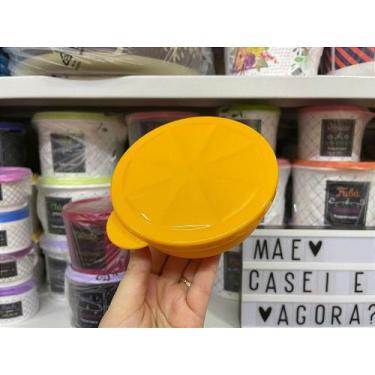 Imagem de Tupperware Laranja - Recipiente de Armazenamento