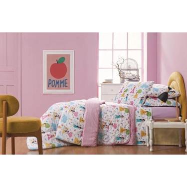 Imagem de Edredom Solteiro Infantil Disney Princess Wonder Andreza