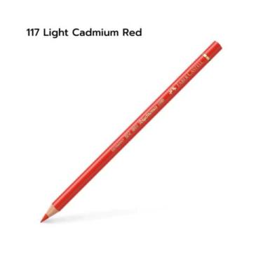 Imagem de Lápis de Cor Faber Castell Polychromos Avulso, 117 Light Cadmium Red