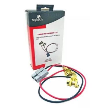 Imagem de Cabo Engate de Bateria Ragtech, 20CAB 0019, 12V, 55cm