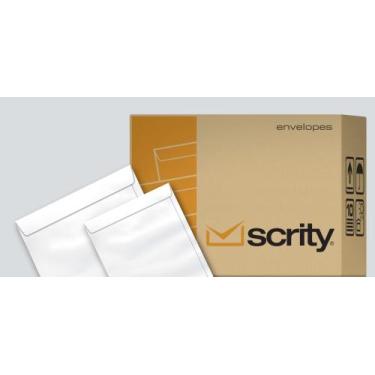Imagem de Envelope Saco Off Set Branco 90g 125x176mm caixa com 250 unidades Scri