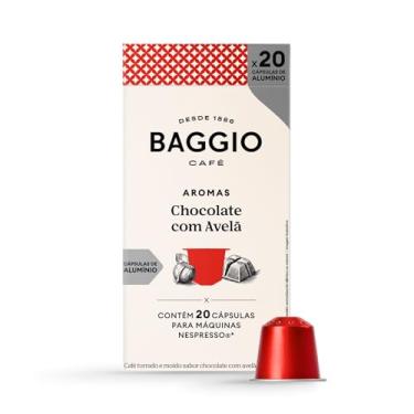 Imagem de Cápsulas de Café Baggio Café Aroma Chocolate com Avelã, compatível com Nespresso, contém 20 cápsulas