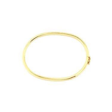 Imagem de Bracelete Pulseira Ouro 18 Kilates Oco 6 mm 7.80 Gramas