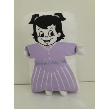 Imagem de Almofada Infantil Divertida Naninha Silk Lilás - Kisoninho Baby - Rosa