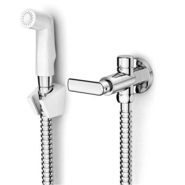 Imagem de Kit com 2 Ducha Higiênica com Derivação Smart - N Celite Cinza/Cromado