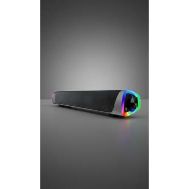 Imagem de Soundbar Gamer Bluetooth 20W com LED RGB - Congratulations Store