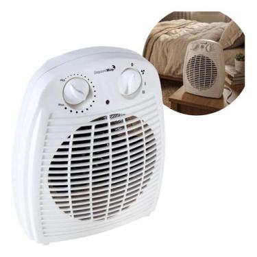 Imagem de Aquecedor eletrico ventilador portatil 1500w potente voltagem:110v iwe
