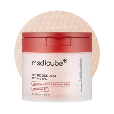Imagem de Medicube Red Succinic Acid Peeling Pad - Tonico Facial (70 Unidades) 1