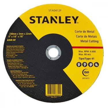 Imagem de Disco Corte Stanley 9X7/8X3.0 - SATA