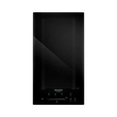 Imagem de Cooktop de Indução Dako 2Z Flexone 2 Bocas Vidro Temperado Zonas Flexíveis Preto 220V