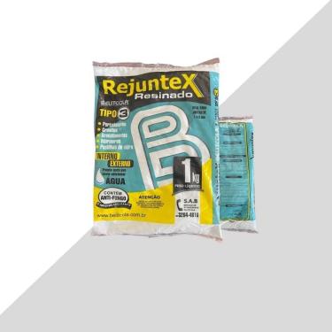 Imagem de Rejunte Resinado Externo Rejuntex com Resistência à Umidade Branco 1KG