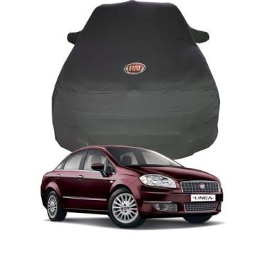 Imagem de Capa de Carro Fiat Linea Tecido Lycra Premium - Cadilhe Capas, Preto