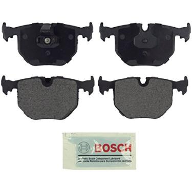 Imagem de Bosch BE683 Conjunto de pastilhas de freio a disco azul para BMW 330Ci, 330i, 330xi, 525i, 525xi, 740i, 740iL, 750iL, M3, M5, X3, X5, Z4, Z8; Land Rover Range Rover - TRASEIRA