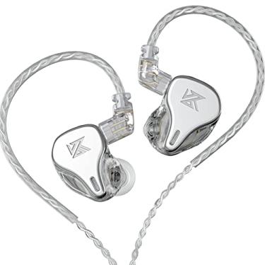 Imagem de Fone de ouvido DQ6,Fones de ouvido com fio DQ6 de 3,5 mm 3DD Dynamic HiFi Music Fone de ouvido espovo Fone de ouvido com cabo destacável de 2 pinos