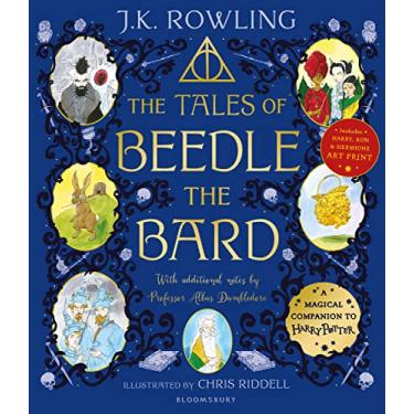Imagem de The Tales of Beedle the Bard - Illustrated Edition: A magical companion to the Harry Potter stories
