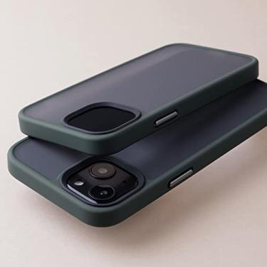 Imagem de Capa protetora de silicone macio à prova de choque para iphone 11 12 13 mini pro xs max capa translúcida 7 8 plus x xr se 2 fosco shell, verde escuro, para ipone se 2020