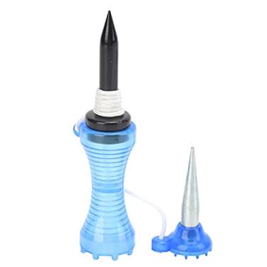 Imagem de VGEBY Conjunto de camisetas de treino de golfball reutilizáveis, suporte de bola de golfe sortidas para dirigir e tapete de treino (azul)