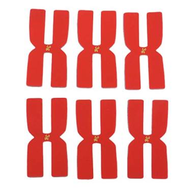 Imagem de Simhoa 6X Silicone 3g Fitas de Equilíbrio Raquete Barra Pesada para Tênis Badminton - Vermelho, 4x2 cm