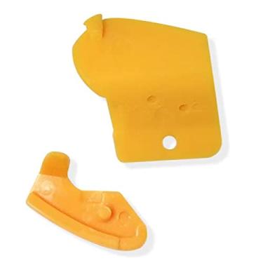 Imagem de Caixa com 200 pacotes, 6 pares/pacote, inserção de plástico de trocador de pneu | Protetor de aro de nylon para cabeça de montagem de devolução, peça de máquina de pneu | Protetor de cauda | Kit de acessórios de proteção para reparo de pneu, 09YCL