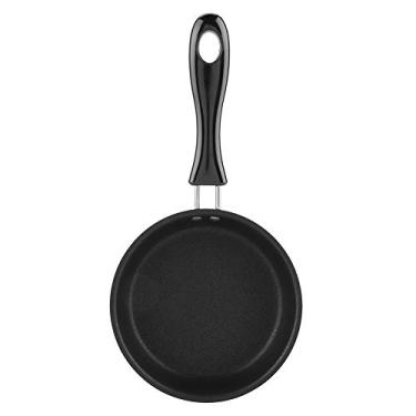Imagem de Mini Frigideira Port¨¢til Ovo Escalfado Fog?o de Cozinha Pequena Frigideira Frigideira Omlete com Cabo Isolado para Todos os Fog?es,Frigideira Mini Fog?o de Cozinha Ovos Omelete Pan omelete Antia,