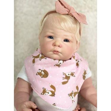 Bebê Reborn Boneca Baby Alive Silicone Realista Fio A Fio