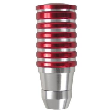 Imagem de Custom Accessories 16008 Manopla de câmbio de marcha tarugo vermelho